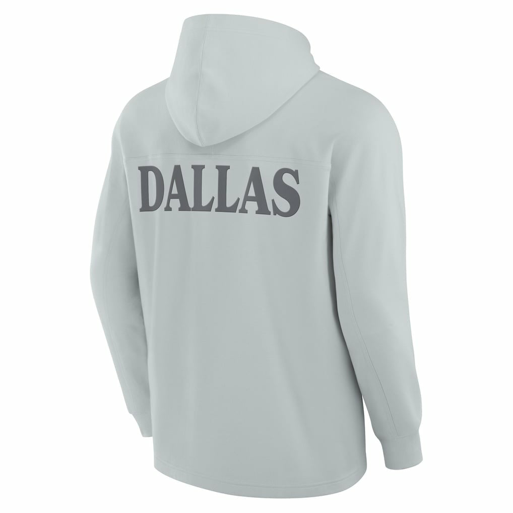 Dallas Cowboys Fanatics Elements Blaze Tri-Blend Long Sleeve Hoodie T-Shirt