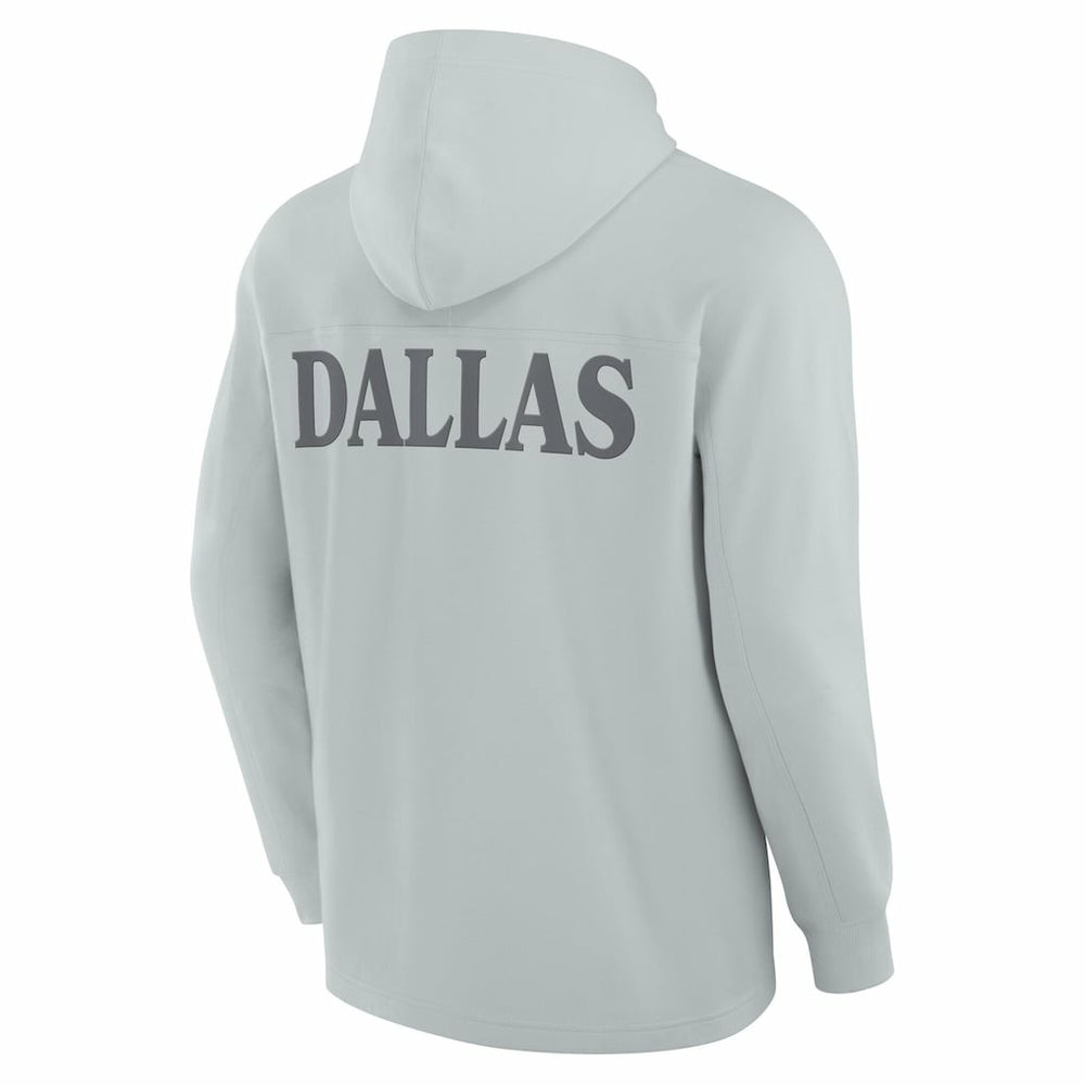 Dallas Cowboys Fanatics Elements Blaze Tri-Blend Long Sleeve Hoodie T-Shirt