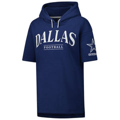 Dallas Cowboys Fanatics Unisex Elements Ready Short Sleeve Pullover Hoodie