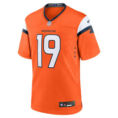 Denver Broncos Nike Marvin Mims Jr  Team Game Jersey