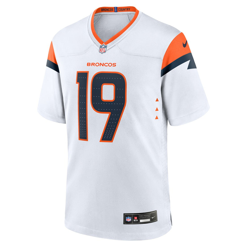 Denver Broncos Nike Marvin Mims Jr  Game Jersey