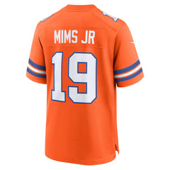 Denver Broncos Nike Marvin Mims Jr  Mile High Collection 1977 Throwback Player Game Jersey