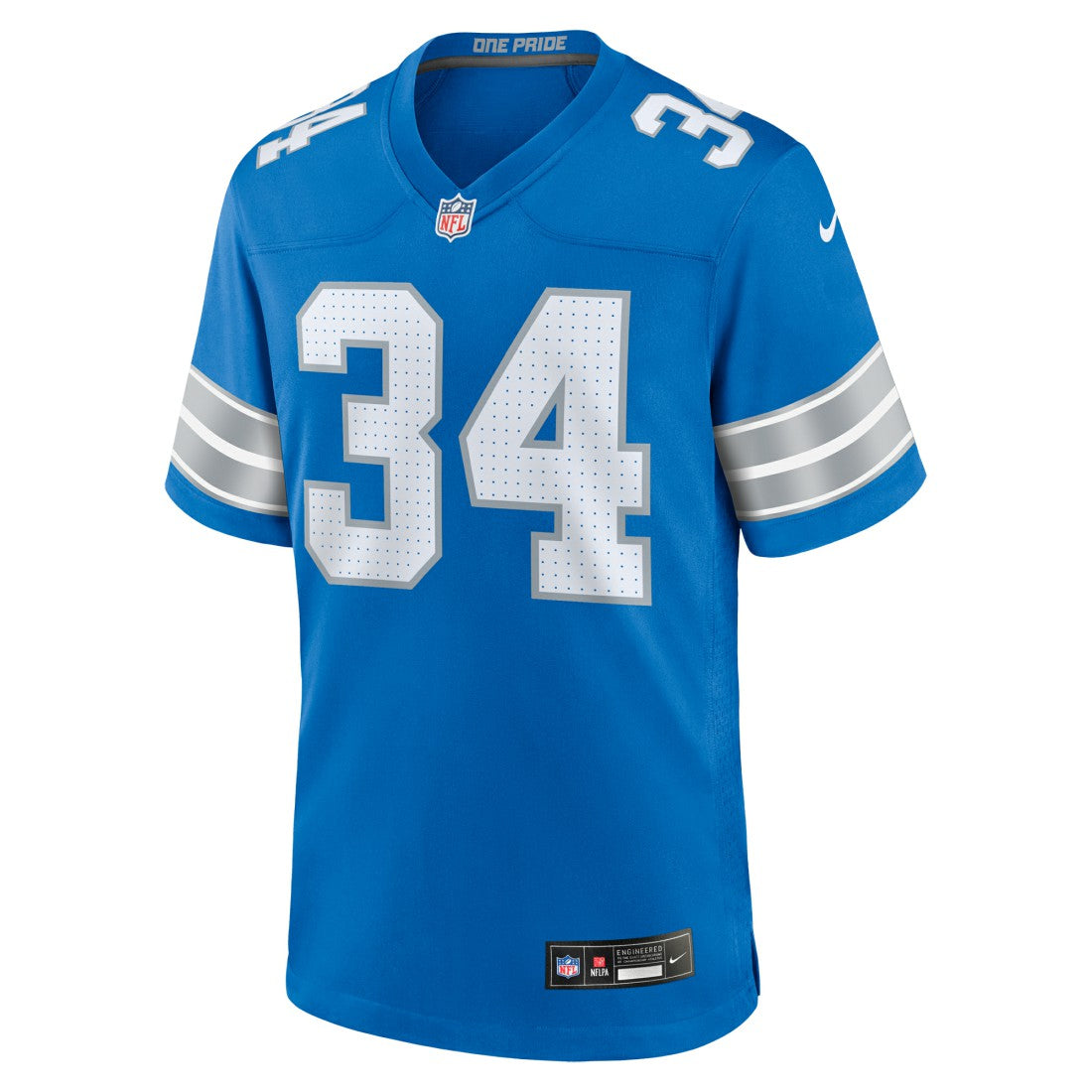 Detroit Lions Nike Alex Anzalone  Game Jersey