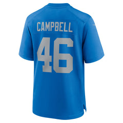 Detroit Lions Nike Jack Campbell  Alternate Game Jersey