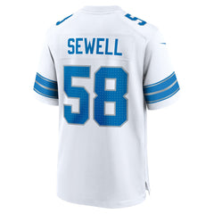 Detroit Lions Nike Penei Sewell  Game Jersey