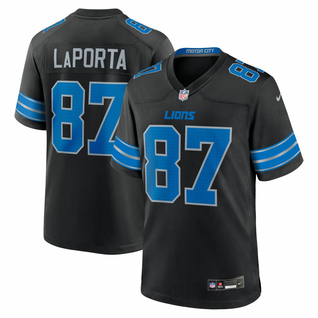 Detroit Lions Nike Sam LaPorta  2nd Alternate Game Jersey
