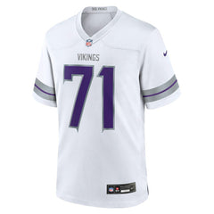 Minnesota Vikings Nike Christian Darrisaw  Alternate Game Jersey