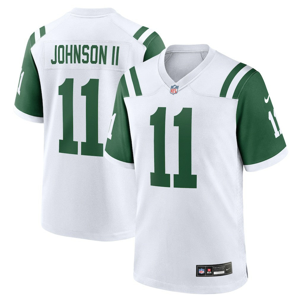 New York Jets Nike Jermaine Johnson II  Classic Alternate Game Jersey