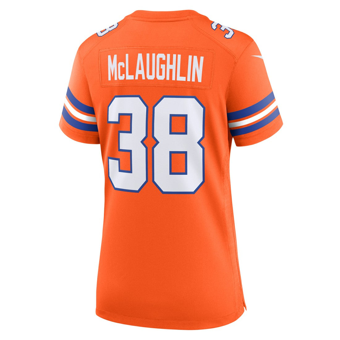 Denver Broncos Nike Jaleel McLaughlin  Women's Mile High Collection 1977 Throwback Player Game Jersey