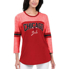 Chicago Bulls G-III 4Her by Carl Banks Women's Play the Game 3/4-Sleeve T-Shirt Online