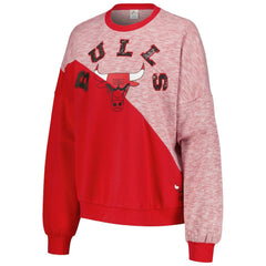 Chicago Bulls G-III 4Her by Carl Banks Women's Benches Split Pullover Sweatshirt sale New