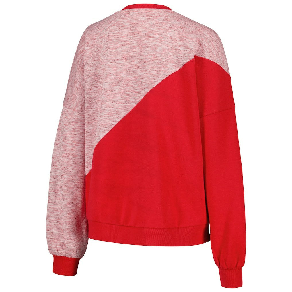 Chicago Bulls G-III 4Her by Carl Banks Women's Benches Split Pullover Sweatshirt sale New
