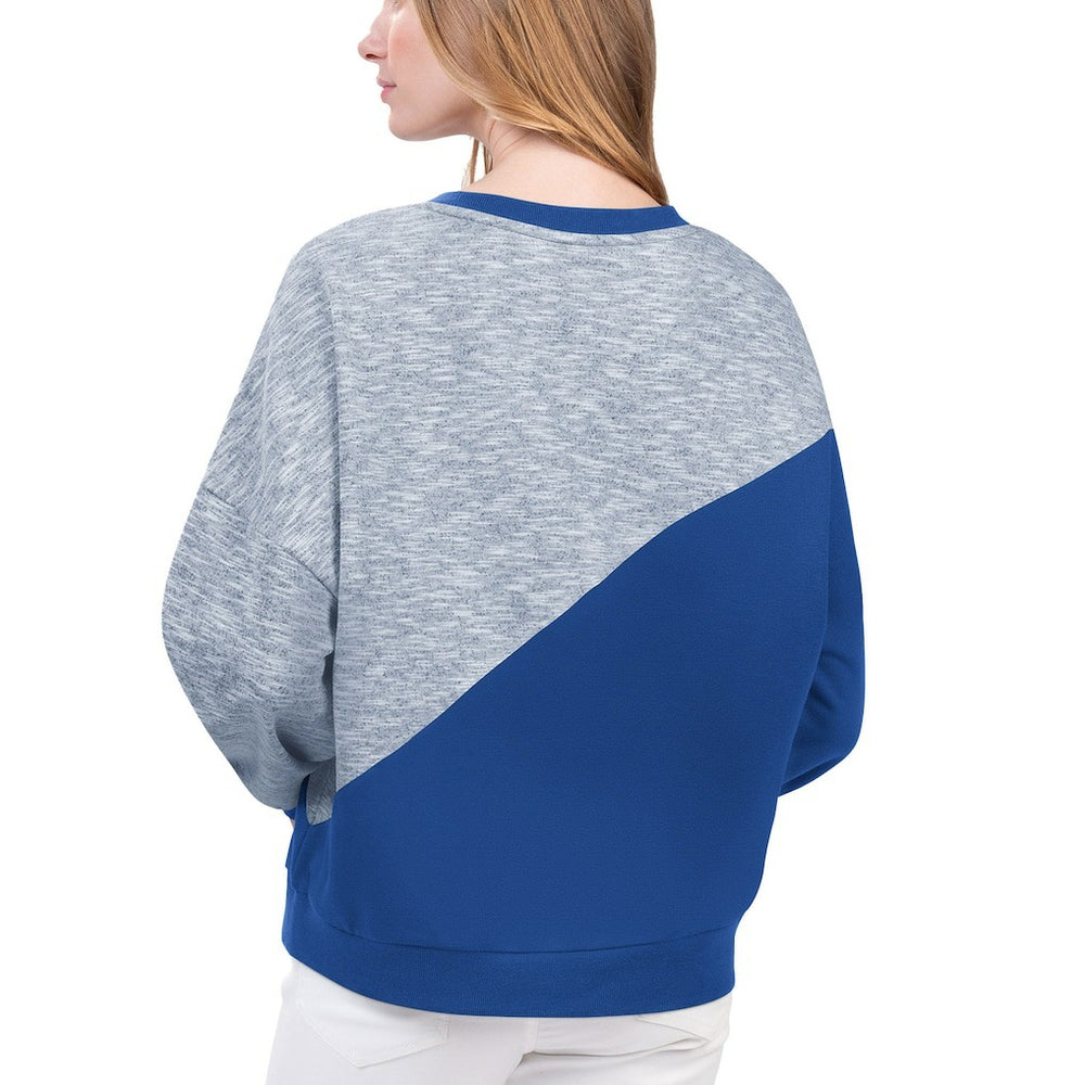 Philadelphia 76ers G-III 4Her by Carl Banks Women's Benches Split Pullover Sweatshirt On Sale