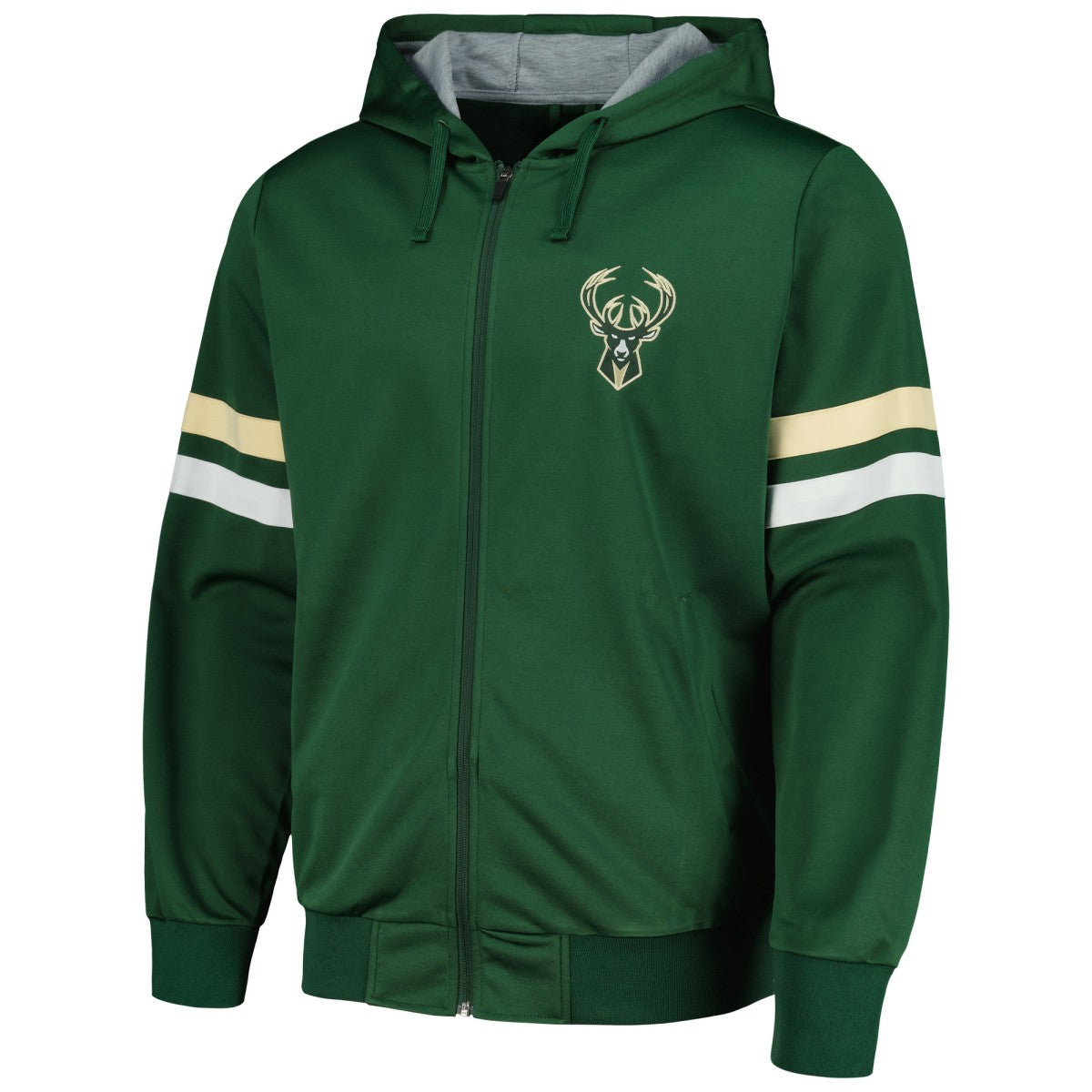 Milwaukee Bucks G-III Sports by Carl Banks Contender Full-Zip Hoodie Jacket On Sale