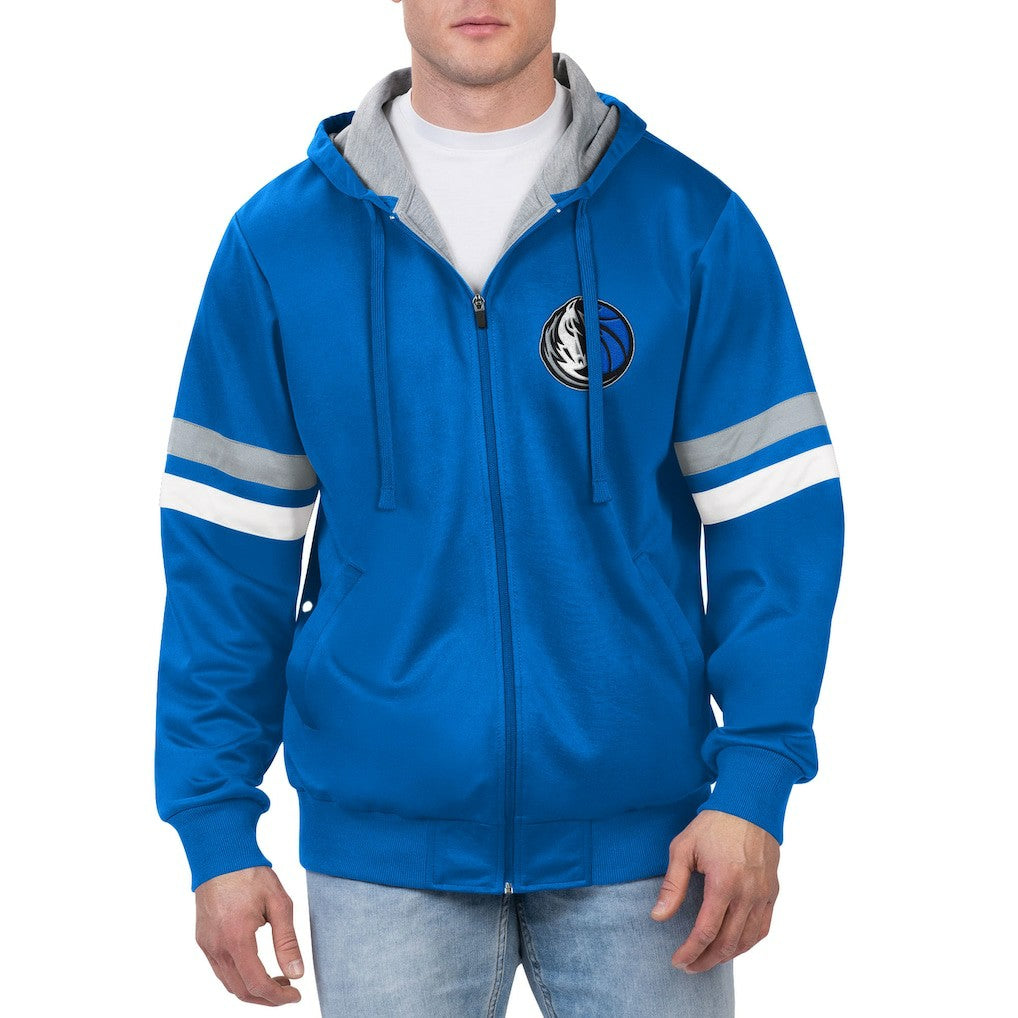 Dallas Mavericks G-III Sports by Carl Banks Contender Full-Zip Hoodie Jacket sale New