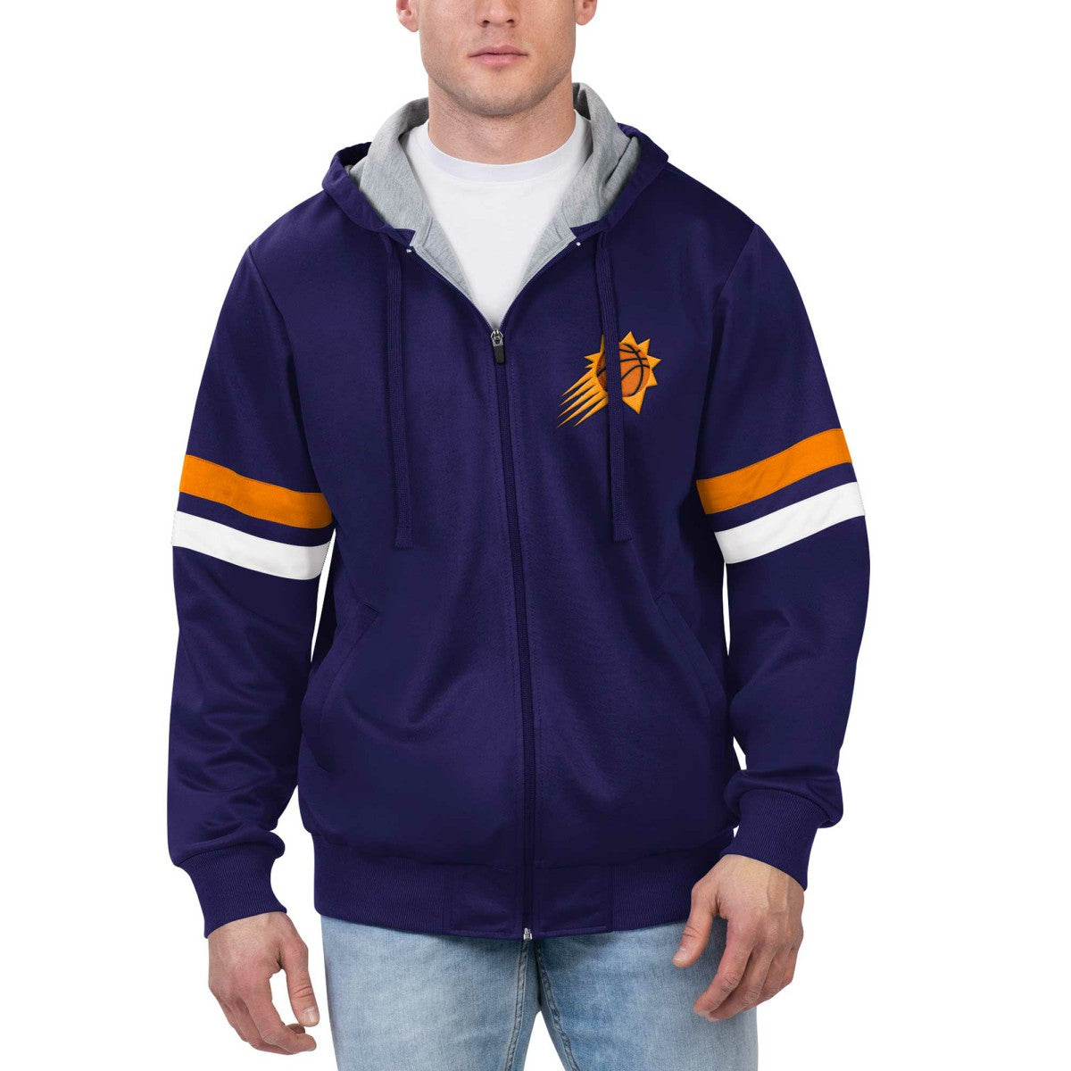 Phoenix Suns G-III Sports by Carl Banks Contender Full-Zip Hoodie Jacket Outlet