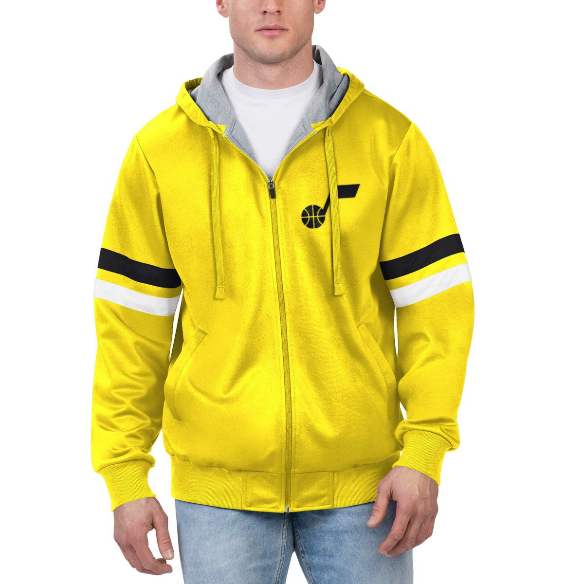Utah Jazz G-III Sports by Carl Banks Contender Full-Zip Hoodie Jacket Online
