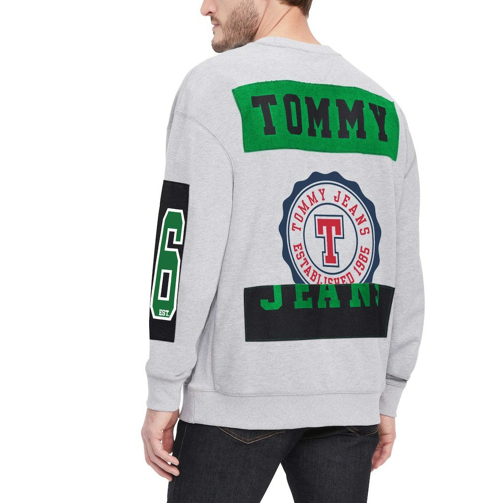 Boston Celtics Tommy Jeans Hayes Crew Neck Pullover Sweatshirt On Sale