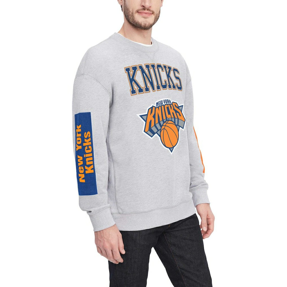 New York Knicks Tommy Jeans Hayes Crew Neck Pullover Sweatshirt Online