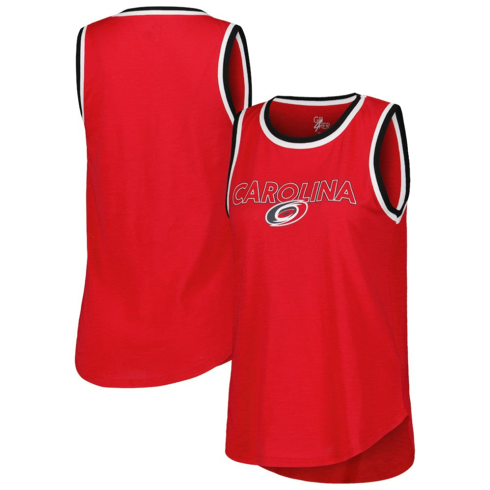 Carolina Hurricanes G-III 4Her by Carl Banks Women's Strategy Tank Top Online