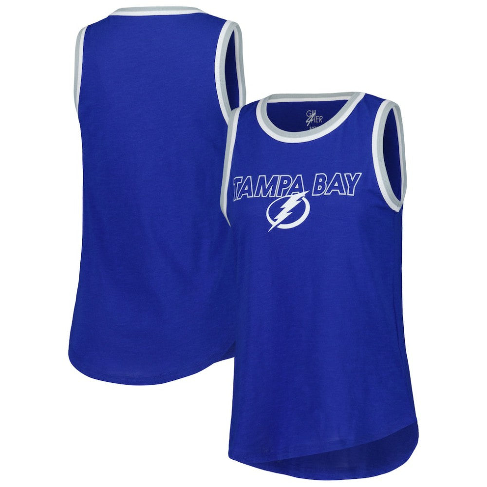 Tampa Bay Lightning G-III 4Her by Carl Banks Women's Strategy Tank Top Discount