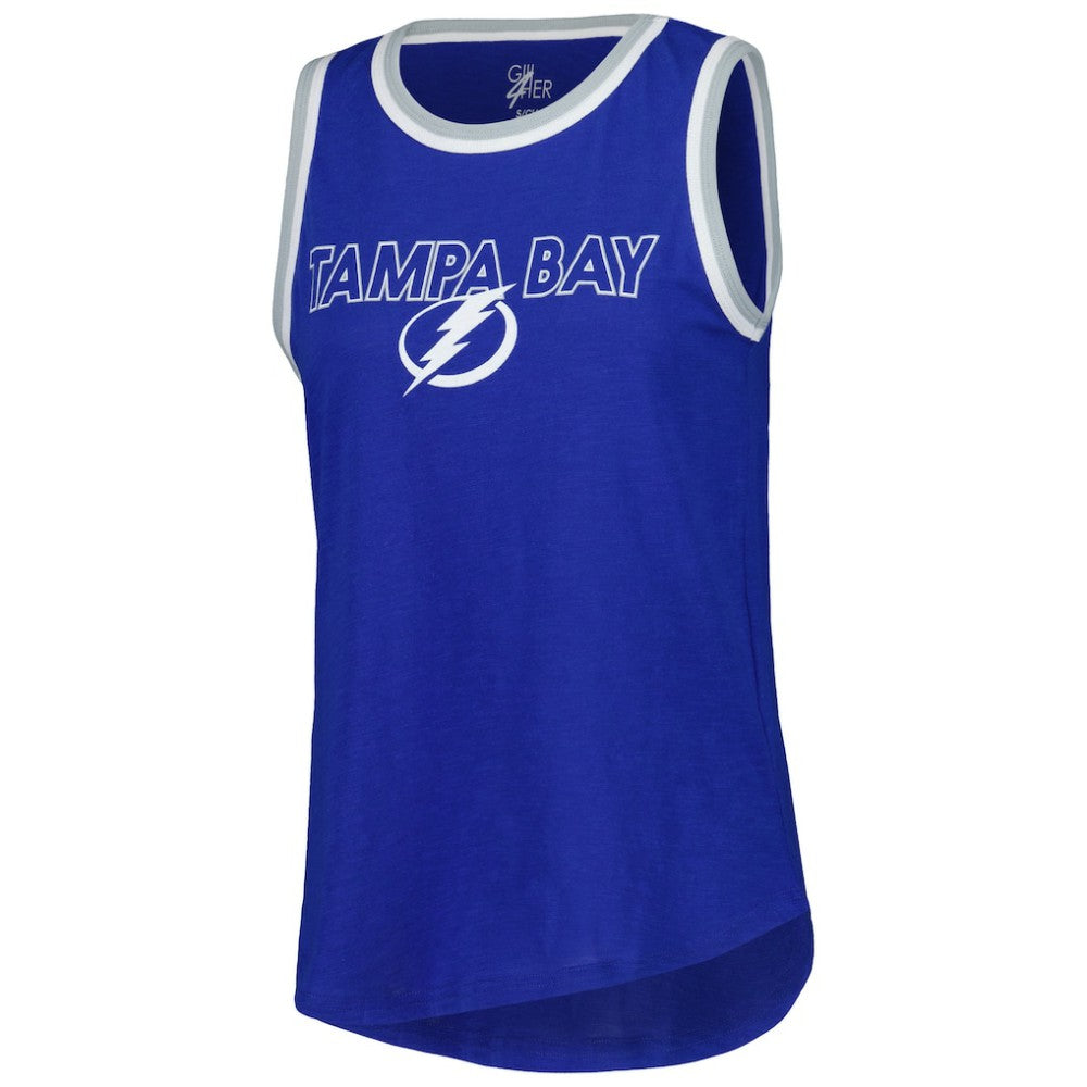 Tampa Bay Lightning G-III 4Her by Carl Banks Women's Strategy Tank Top Discount