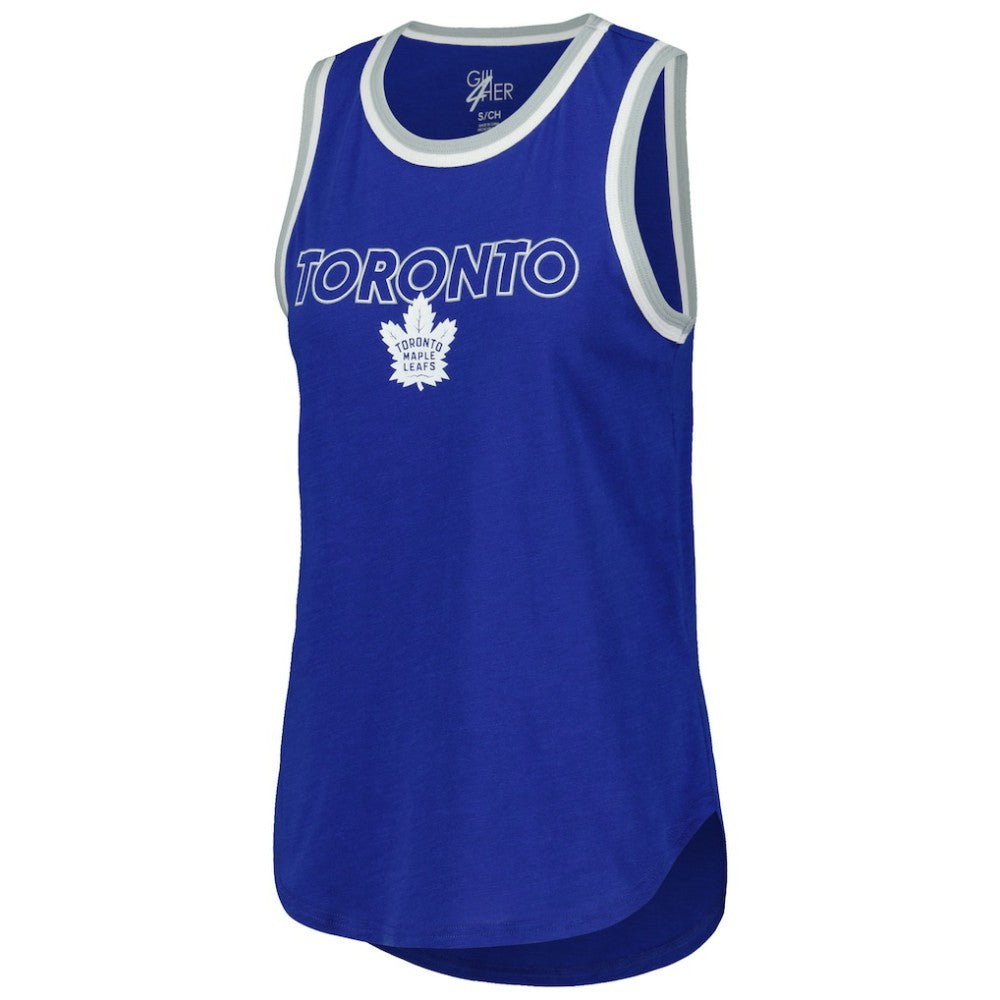 Toronto Maple Leafs G-III 4Her by Carl Banks Women's Strategy Tank Top On Sale