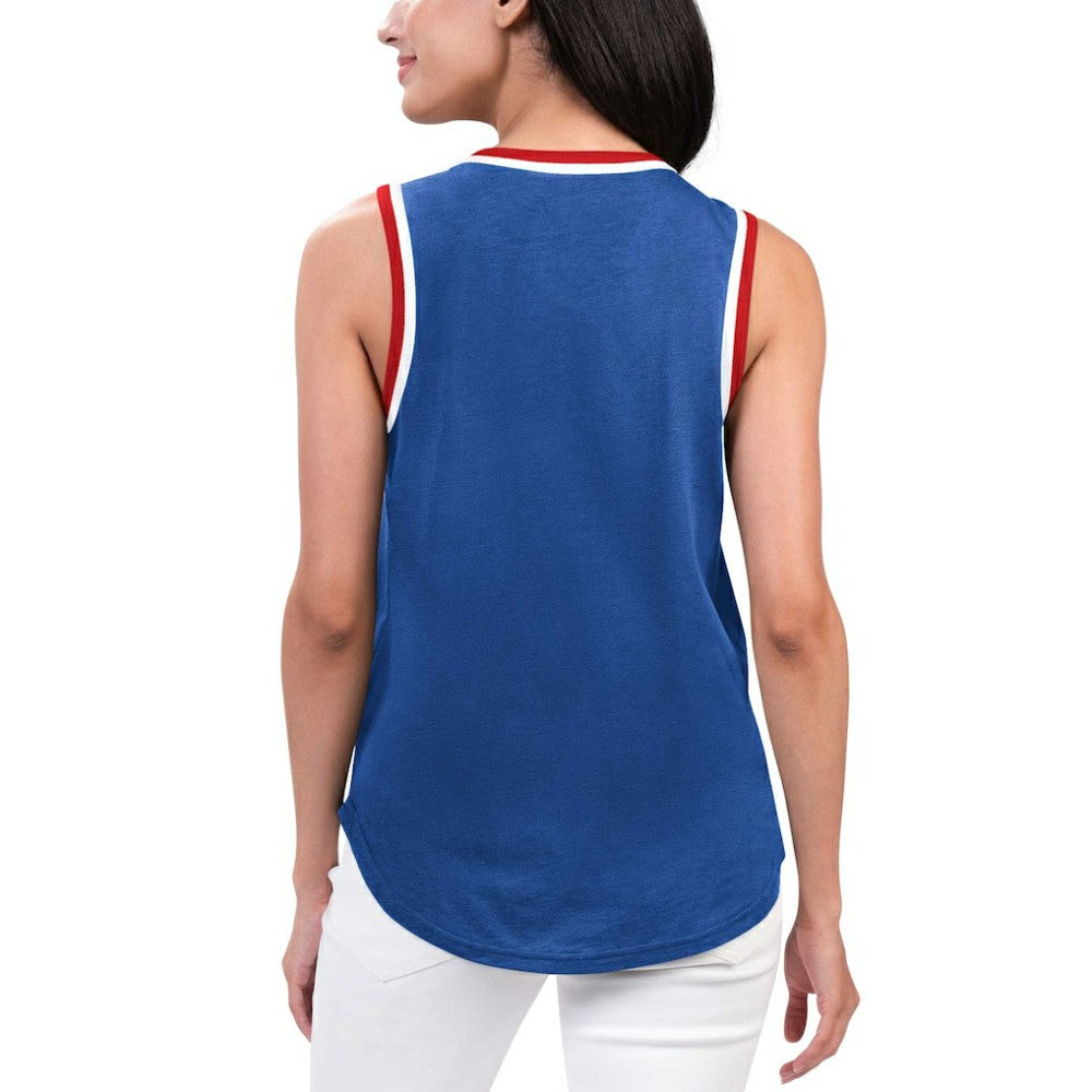New York Rangers G-III 4Her by Carl Banks Women's Strategy Tank Top On Sale