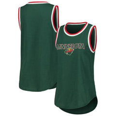 Minnesota Wild G-III 4Her by Carl Banks Women's Strategy Tank Top Sale
