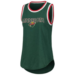 Minnesota Wild G-III 4Her by Carl Banks Women's Strategy Tank Top Sale