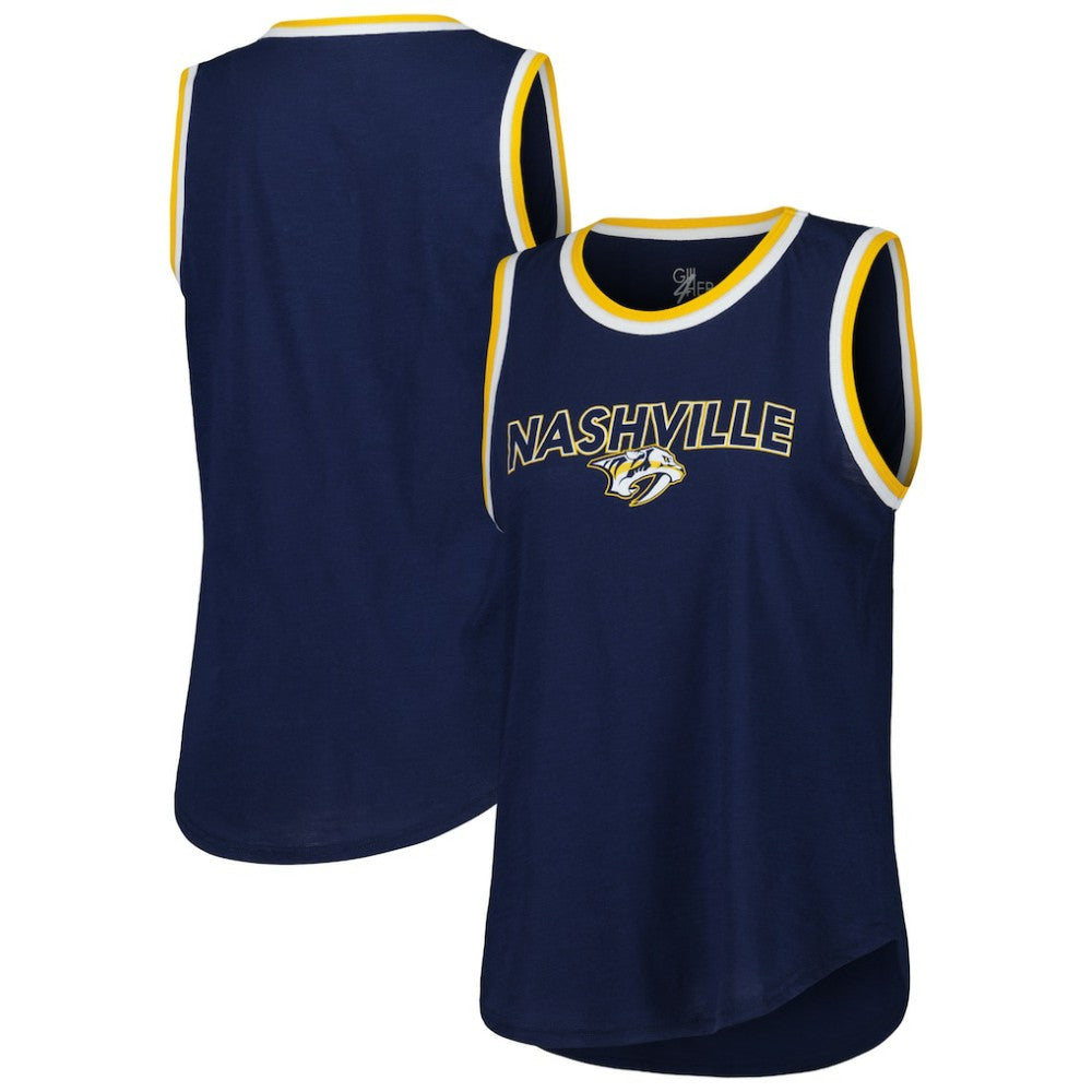 Nashville Predators G-III 4Her by Carl Banks Women's Strategy Tank Top On Sale