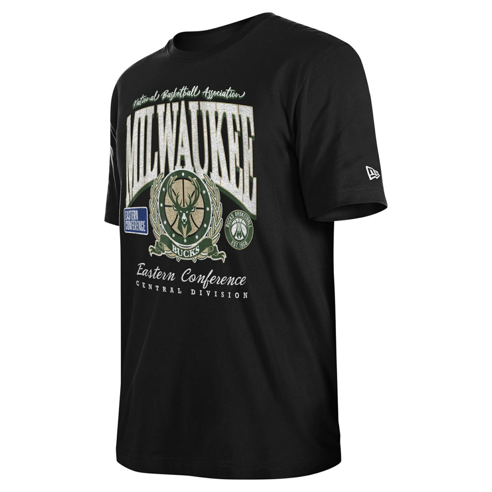 Milwaukee Bucks Unisex Oversized Essentials Boxy T-Shirt New