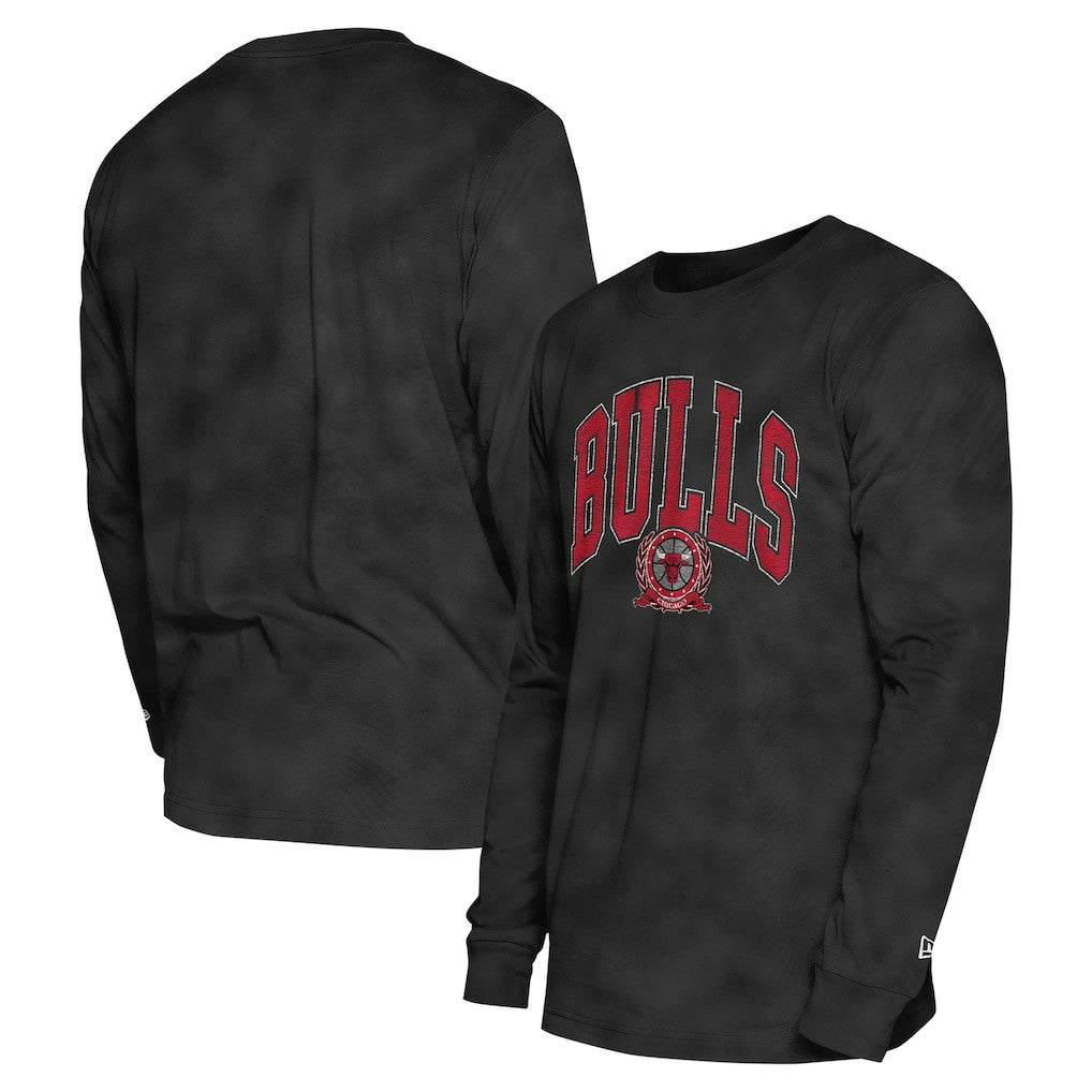Chicago Bulls Unisex Oversized Essentials Enzyme Wash Long Sleeve T-Shirt sale Discount