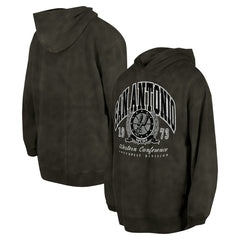 San Antonio Spurs Unisex Oversized Essentials Pigment Wash Fleece Pullover Hoodie New