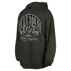San Antonio Spurs Unisex Oversized Essentials Pigment Wash Fleece Pullover Hoodie New