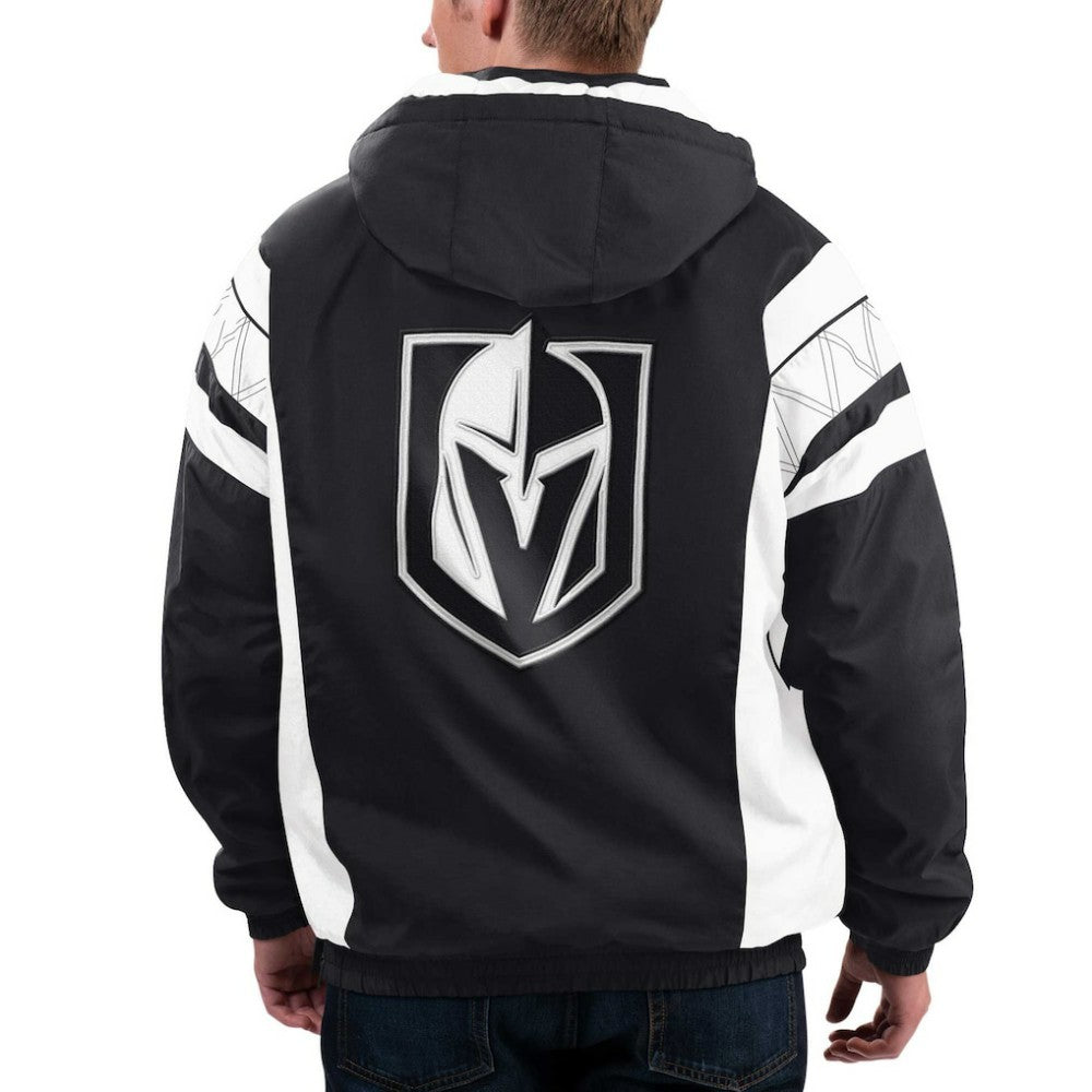 Vegas Golden Knights Starter Home Team Half-Zip Hoodie Jacket Outlet