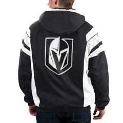 Vegas Golden Knights Starter Home Team Half-Zip Hoodie Jacket Outlet