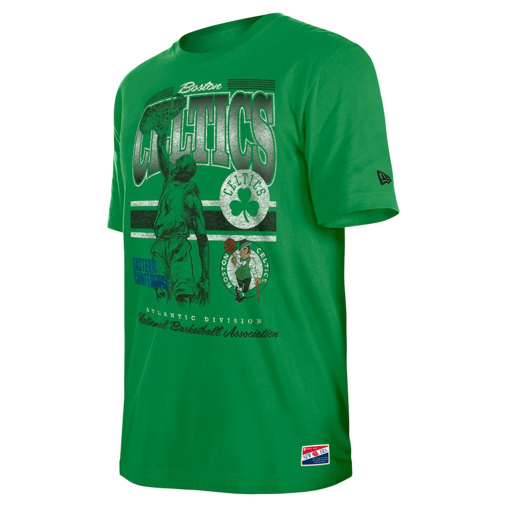 Boston Celtics Enzyme Wash Oversized T-Shirt Discount