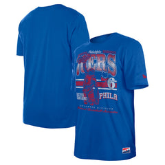 Philadelphia 76ers Enzyme Wash Oversized T-Shirt New