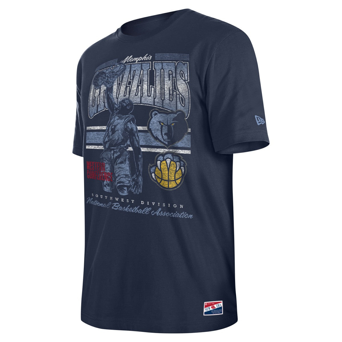 Memphis Grizzlies Enzyme Wash Oversized T-Shirt New