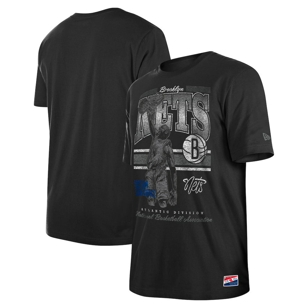 Brooklyn Nets Enzyme Wash Oversized T-Shirt On Sale