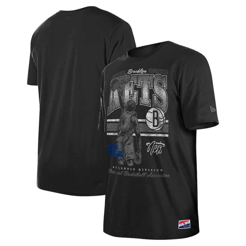 Brooklyn Nets Enzyme Wash Oversized T-Shirt On Sale