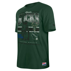 Milwaukee Bucks Enzyme Wash Oversized T-Shirt Online