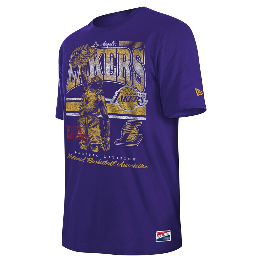 Los Angeles Lakers Enzyme Wash Oversized T-Shirt Online
