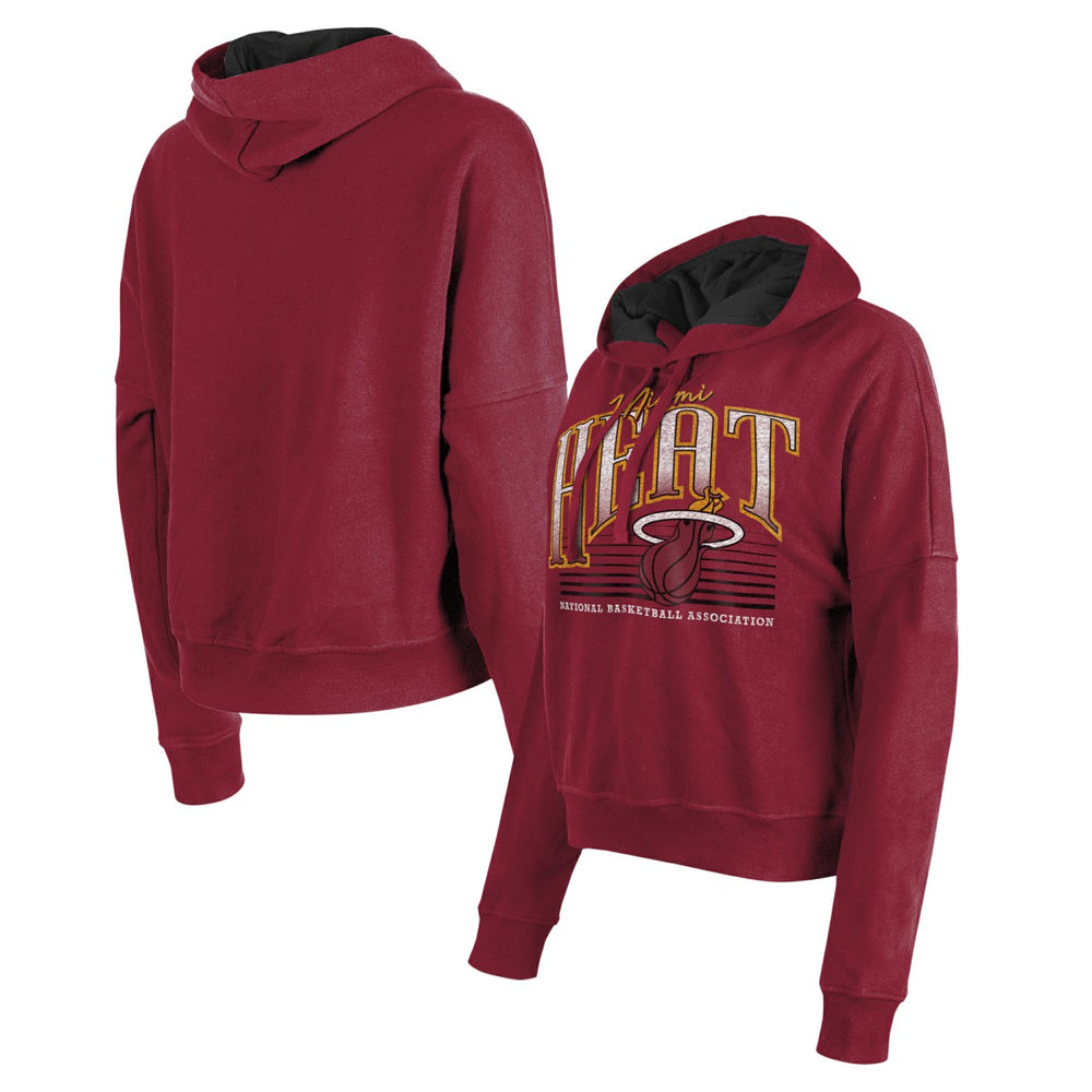 Miami Heat Women's Boxy Pullover Hoodie Online