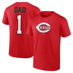 Cincinnati Reds Father's Day #1 Dad T-Shirt | MLB For sale