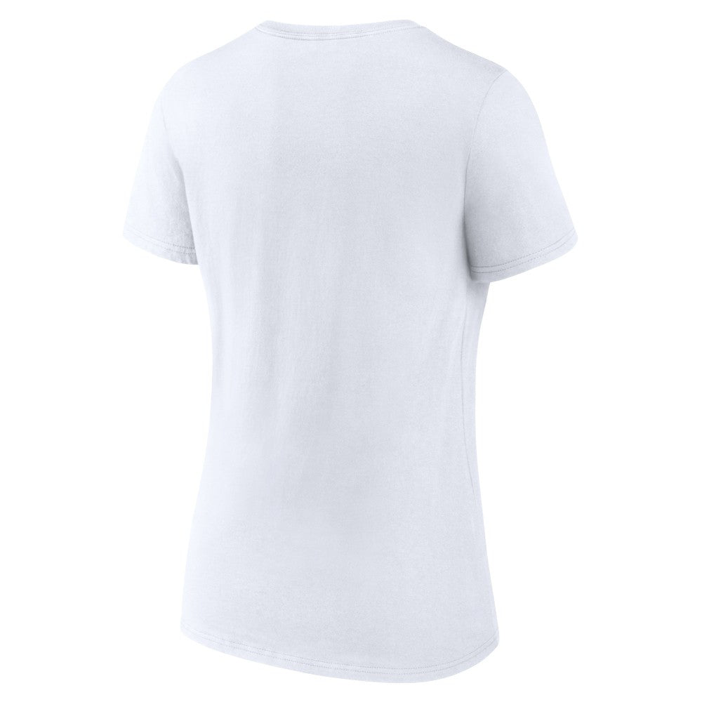 Cincinnati Reds Women's Love Wins V-Neck T-Shirt | MLB Discount