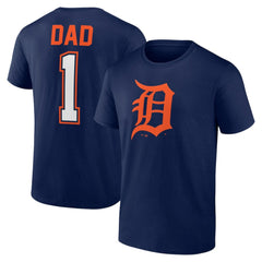 Detroit Tigers Father's Day #1 Dad T-Shirt | MLB Sale