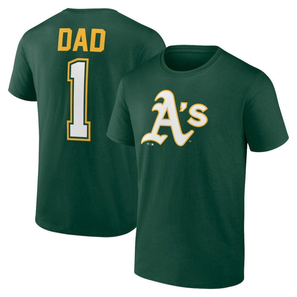 Athletics Father's Day #1 Dad T-Shirt | MLB Near me