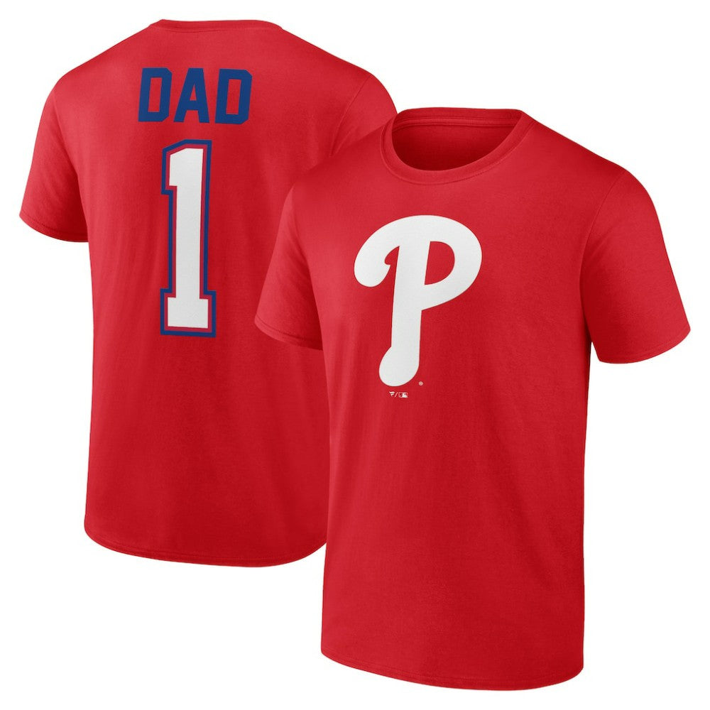 Philadelphia Phillies Father's Day #1 Dad T-Shirt | MLB Sale